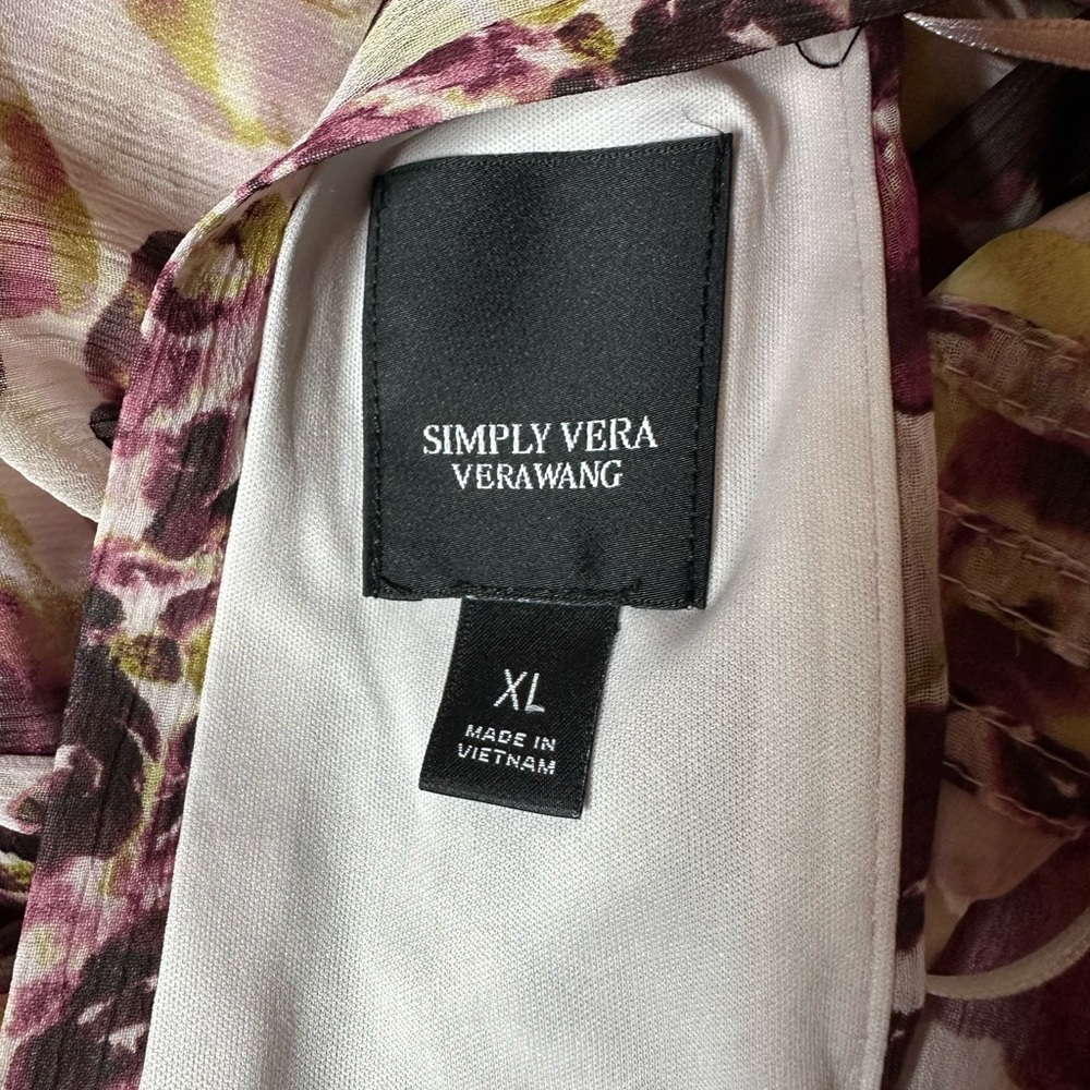 Vera wang simply Vera sleeveless dress size XL - Picture 5 of 5